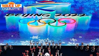 Let the Olympic Games begin Beijing Opening Ceremony underway WakeUpCLT To Go [upl. by Peirce]