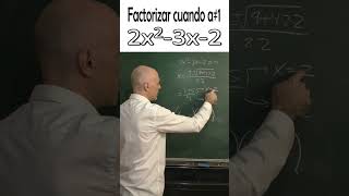 CÓMO FACTORIZAR TRINOMIOS DE LA FORMA ax²bxc Álgebra Básica [upl. by Coral547]