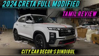 HYUNDAI CRETA SX MODEL MODIFIED WITH 150000  ACCESSORIES PACKAGE [upl. by Laikeze]