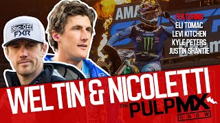 PulpMX Show 579  Eli Tomac Levi Kitchen Kyle Peters amp Justin Shantie w Nicoletti amp Weltin [upl. by Darleen]