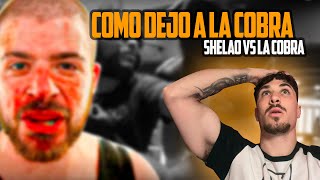 Shelao vs Cobra  Reacción de un boxeador profesional [upl. by Lorin]