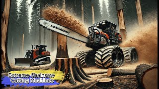 Extreme Chainsaw Machines  Powerful Chippers amp Stump Grinders 1 [upl. by Sirah]