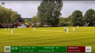 Middlewich CC 1st XI vs Stockport Trinity 1st XI [upl. by Mathur]