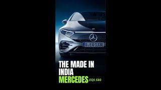 launch of Made in India Mercedes QS 580V  Mercedes EQS 580  Mercedes EQS price in India [upl. by Telracs]