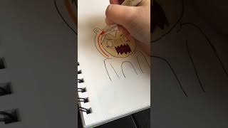 Drawing blaza with alcohol markers Blaza Plays￼ art poscamarkers drawing [upl. by Wiseman627]