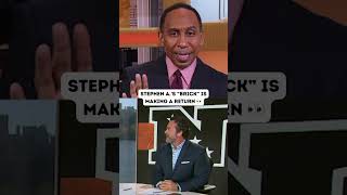 Stephen A makes a BIG ANNOUNCEMENT 📢 [upl. by Aindrea506]