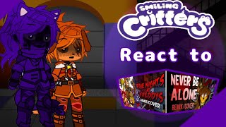 Smiling Critters react to fnaf songs Gacha x poppy playtime APAngryPiggy enjoy [upl. by Cheng]