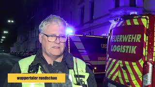 Dramatische Rettung bei Wohnungsbrand in Wuppertal [upl. by Aitan506]