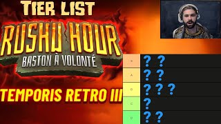 Dofus Retro Temporis 2024  Tier List des classes [upl. by Aonehc867]