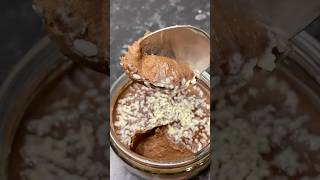 No bake chocolate and pear dessert 🍐 nutrition nobake nutritionmatters chocolatedessert yum [upl. by Kenward]