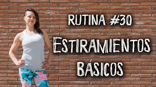 Rutina de estiramientos básicos [upl. by Isador]