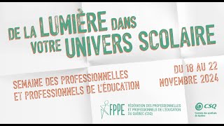 DE LA LUMIÈRE DANS VOTRE UNIVERS SCOLAIRE [upl. by Adnorrehs]