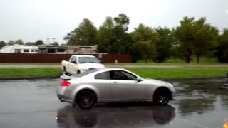 G35 burnout in rain [upl. by Zoes]