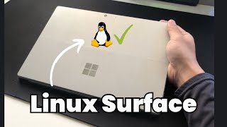 How to Install Linux on a Microsoft Surface Ubuntu 2204 Linux Surface Kernel [upl. by Bolan]