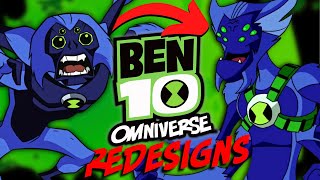 Ben 10 Omniverse REDESIGNS For Better or Worse [upl. by Latrice]