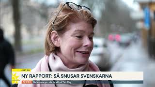 Så snusar svenskarna – grupperna som ökar ”Trenden har vänt”  Nyhetsmorgon  TV4 amp TV4 Play [upl. by Denyse833]