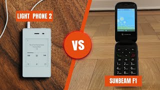 Light Phone 2 vs Sunbeam F1 Comparison [upl. by Ezarras677]