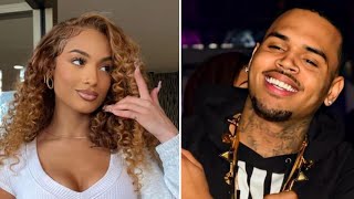 DaniLeigh Says Chris Brown Was Her First Crush 😱 Omg Love CB [upl. by Bruner]