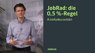 Versteuerung vom JobRad Die neue 05 Regel für Dienstfahrräder und pedelecs [upl. by Yenruogis]