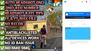 OB46  Auto headshot config file free fire aimbotaimlock Headshot config file free fire max ob46 [upl. by Ajuna]