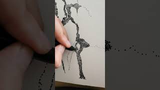 Stippling takes 5ever art drawing doodle stipplingart [upl. by Nnaytsirk855]