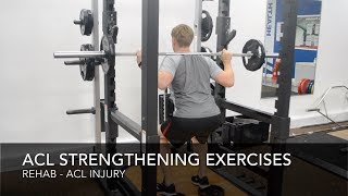 ACL Rehab  Strengthening Exercises [upl. by Gualtiero38]