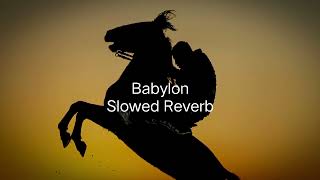 Arabic Remix Song Babylon Furkan soysal Slowed Reverb [upl. by Acirret]