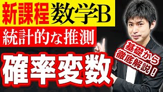 数B 統計1確率変数を基礎から徹底解説！初心者でもすぐに理解できる統計授業！統計的な推測 [upl. by Acirtap]