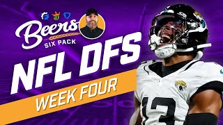 SNEAKY NFL DFS Picks for Week 4 on DraftKings amp FanDuel [upl. by Tonina423]