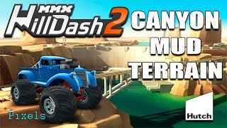 MMX Hill Dash 2  Canyon Unlocked With Mud Terrain [upl. by Bullard]