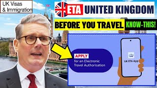 NEW Electronic Travel AUTHORISATION for UK  All You Need To Know [upl. by Catto242]