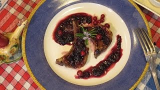 Mes Côtelettes dAgneau sauce cassis Mère Mitraille  Gourmandises TV [upl. by Amhsirak10]