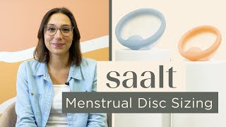 Saalt Disc 101 How To Choose the Right Size Menstrual Disc [upl. by Ardekan296]