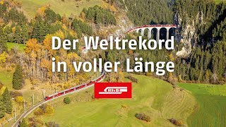 Livestream des Weltrekords der Rhätischen Bahn vom Samstag 29 Oktober 2022  tv live stream [upl. by Nafets]