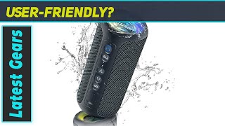 Ortizan X8 Pro Bluetooth Speaker Review Powerful 40W Stereo Wireless Pairing and Dynamic Lights [upl. by Tsuda]