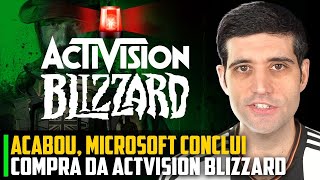 ACABOU Activision BLIZZARD é da MICROSOFT [upl. by Nakashima635]