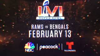 Super Bowl LVI56 2022 Promo 15 [upl. by Brady4]