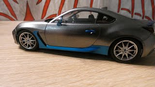 Tamiya Subaru BRZ Step By Step Building [upl. by Thordia]