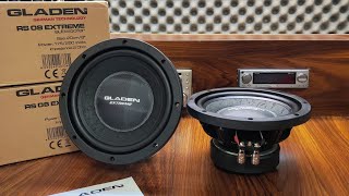 Gladen RS 08 EXTREME  20cm Subwoofer [upl. by Otreblig]