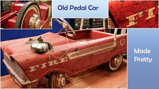 Fire Truck Pedal Car Restoration [upl. by Reniar]