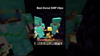 Best Donut SMP Clips minecraft shorts [upl. by Elyr]