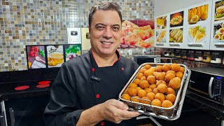 NÃƒO FAÃ‡A BOLINHO DE ARROZ ANTES DE VER MINHA RECEITA DE BOLINHO ESPECIAL [upl. by Sucramaj]