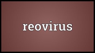 Reovirus Meaning [upl. by Arehs]