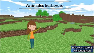 HERBÍVOROS  ANIMALES HERBIVOROS PARA NIÑOS [upl. by Nillor]