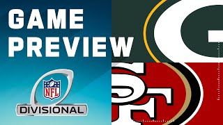 Green Bay Packers vs San Fransisco 49ers  2023 Divisional Round Game Preview [upl. by Kcirdorb]