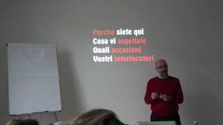 ► Parlare in Pubblico in modo Efficace e Coinvolgente corso di Public Speaking online  Parte 1 [upl. by Sert]