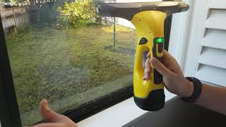 Testing out the Karcher WV5 Premium Plus Window Vacuum [upl. by Anilys]