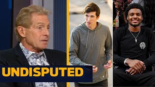 UNDISPUTED  Skip Bayless GOES CRAZY Lakers Austin Reaves Slams Critics of Bronny James Draft Pick [upl. by Daphie]