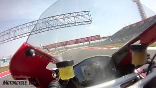 2013 Ducati 1199 Panigale R Review [upl. by Galasyn]