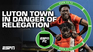 MISSED OPPORTUNITY for Luton Town 😬 Discussing Premier League relegation battle  ESPN FC [upl. by Assirem]